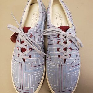 Bucket Feet Men's Blue Sneakers Size 10